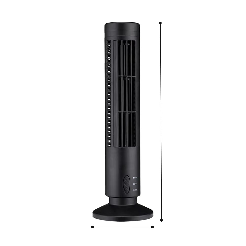 Slim Quiet Bladeless Tower Fan - Yeezlab