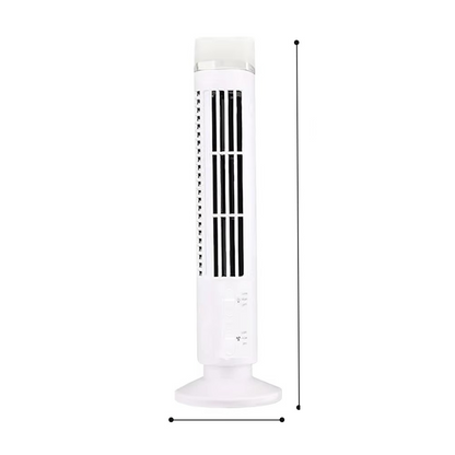 Slim Quiet Bladeless Tower Fan