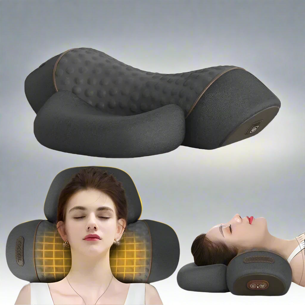 Heated Massage Neck and Shoulder Relaxation Pillow - Yeezlab