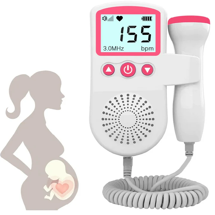 Baby Heartbeat Monitor Fetal Doppler Device - Yeezlab