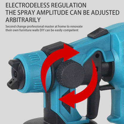 Portable Electric Paint Spray Gun for All Surfaces