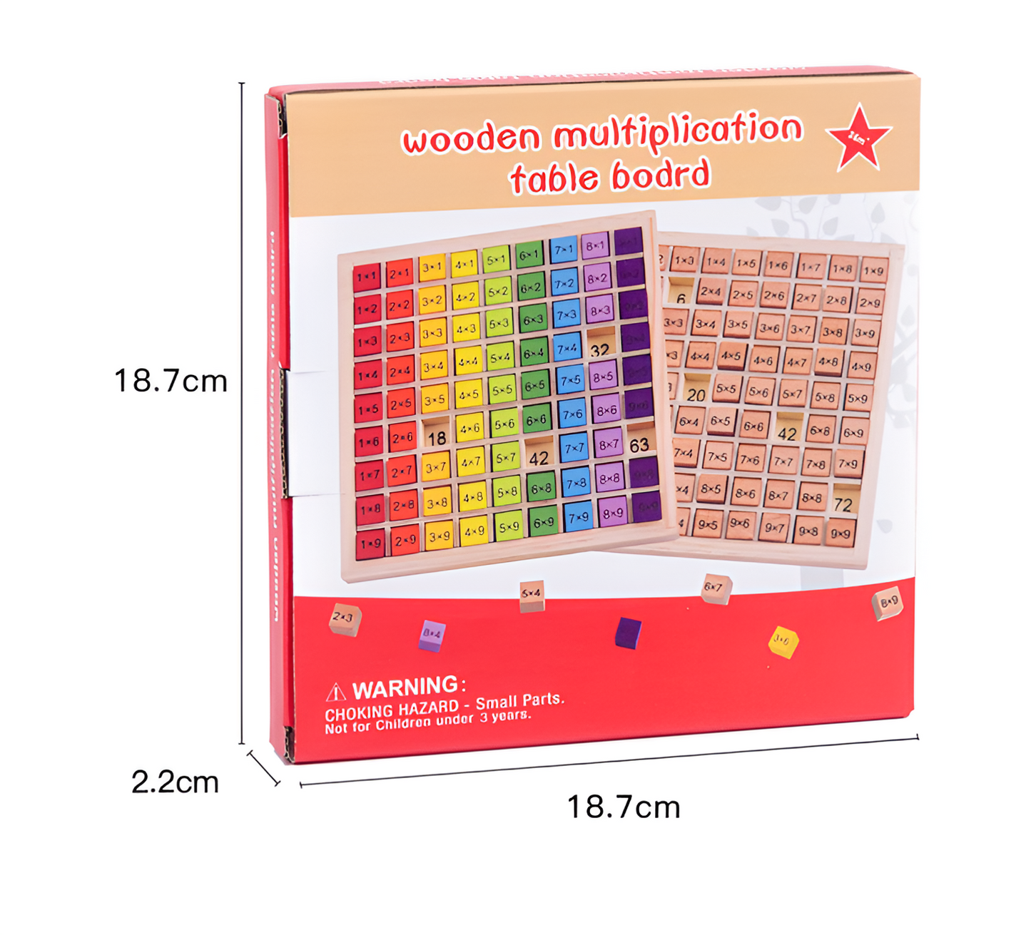 Fun Kids Math Learning Board