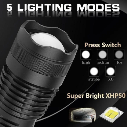 Bright 90,000 Lumens Heavy Duty Flashlight