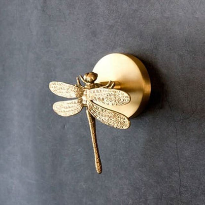 Luxury Animal Wall Hook Rack with Gold Details