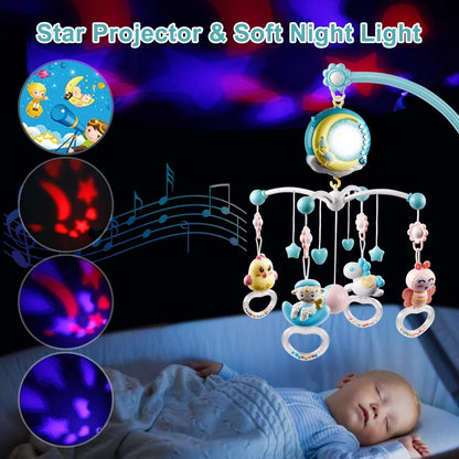 Soothing Baby Mobile with Calming Toys