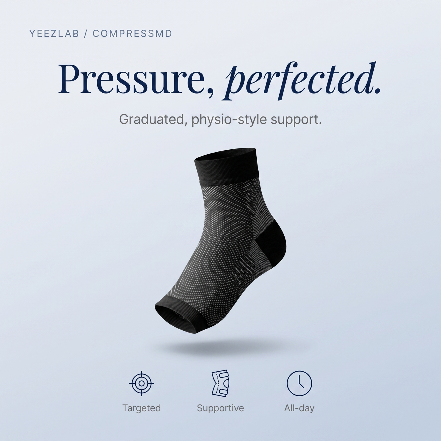 Pressure perfected graduated support