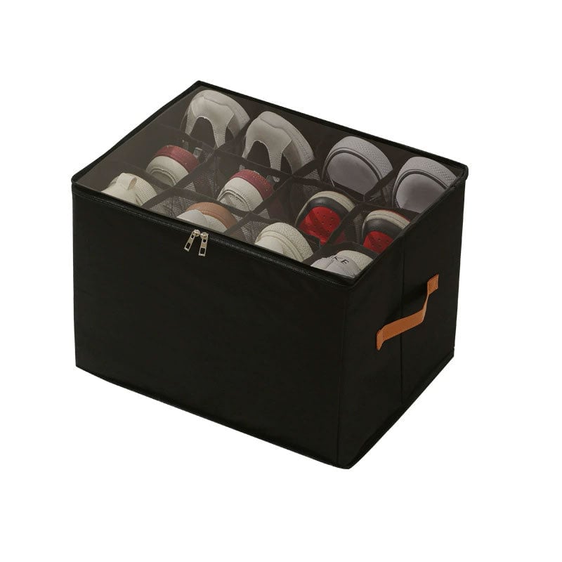 Foldable Clear Top Shoe Storage Box - Yeezlab