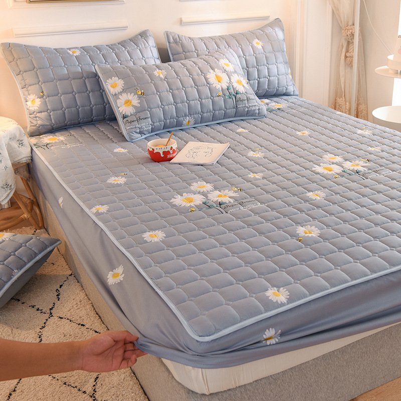 Soft Silk Mattress Protector Cover