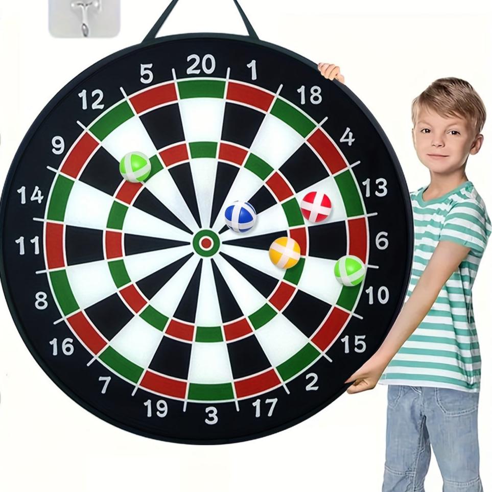 Big Portable Soft Tip Dartboard Set - Yeezlab