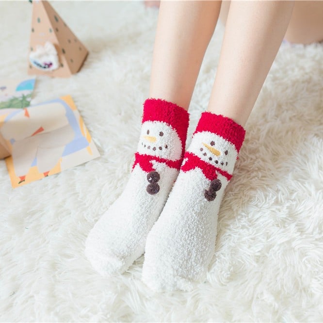 Cozy Christmas Socks Gift Set