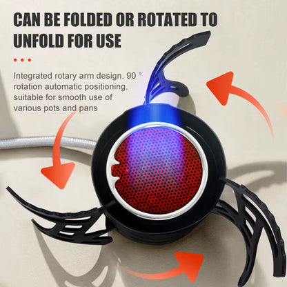 Portable Double Burner Gas Camping Stove
