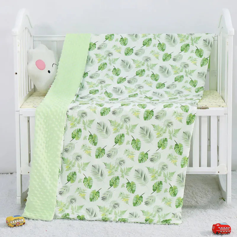 Plush Baby Blanket – Warm Double Layer Blanket