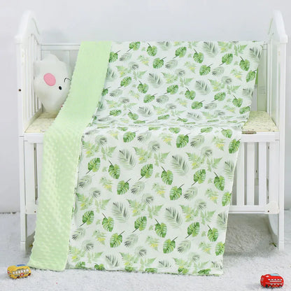 Plush Baby Blanket – Warm Double Layer Blanket
