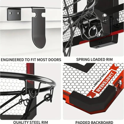 Electronic Basketball Hoop Door System
