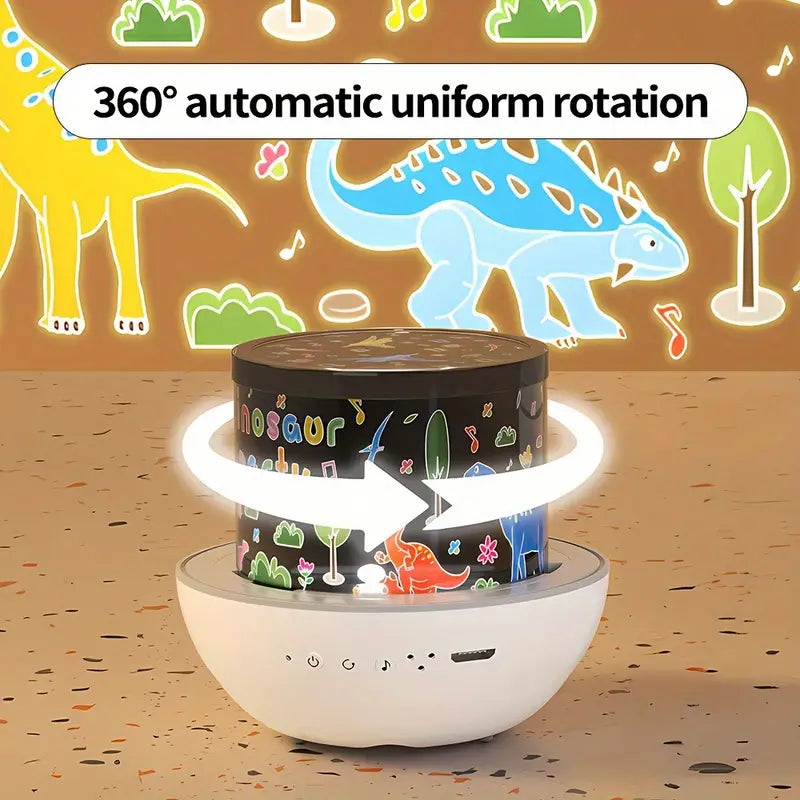 Colorful Rabbit Night Light Projector