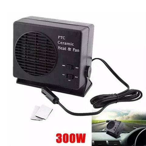 Compact Car Heater Fan 12V Defroster