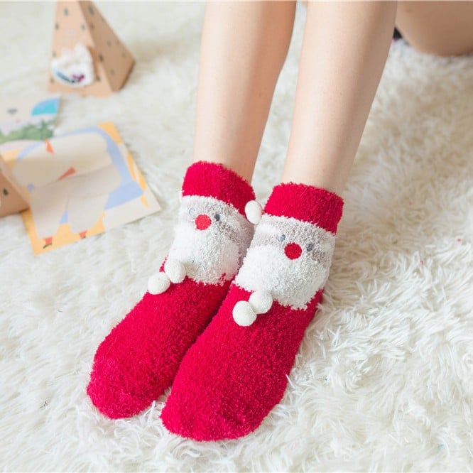 Cozy Christmas Socks Gift Set