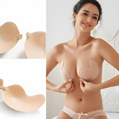 Comfortable Seamless Push Up Bra Set