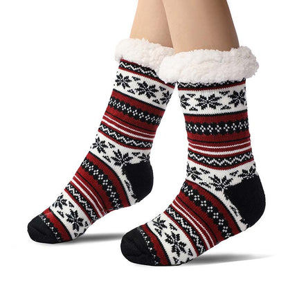 Plush Luxury Cashmere House Socks