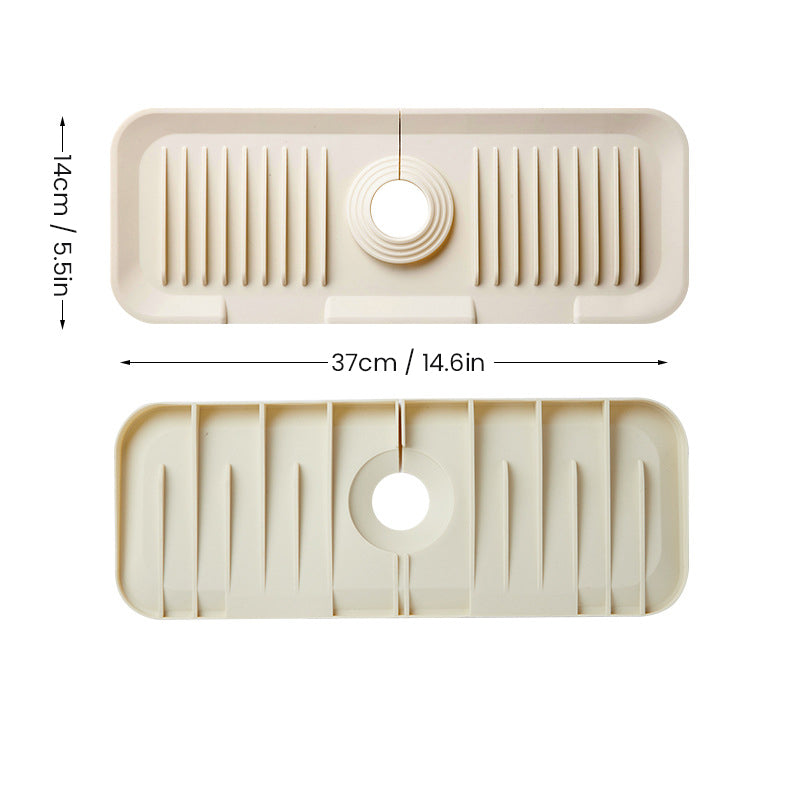 Waterproof Kitchen Sink Faucet Splash Mat