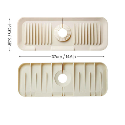 Waterproof Kitchen Sink Faucet Splash Mat