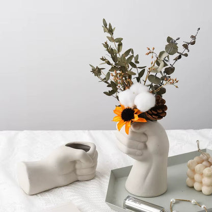 Stylish Handmade Ceramic Flower Vase Decor
