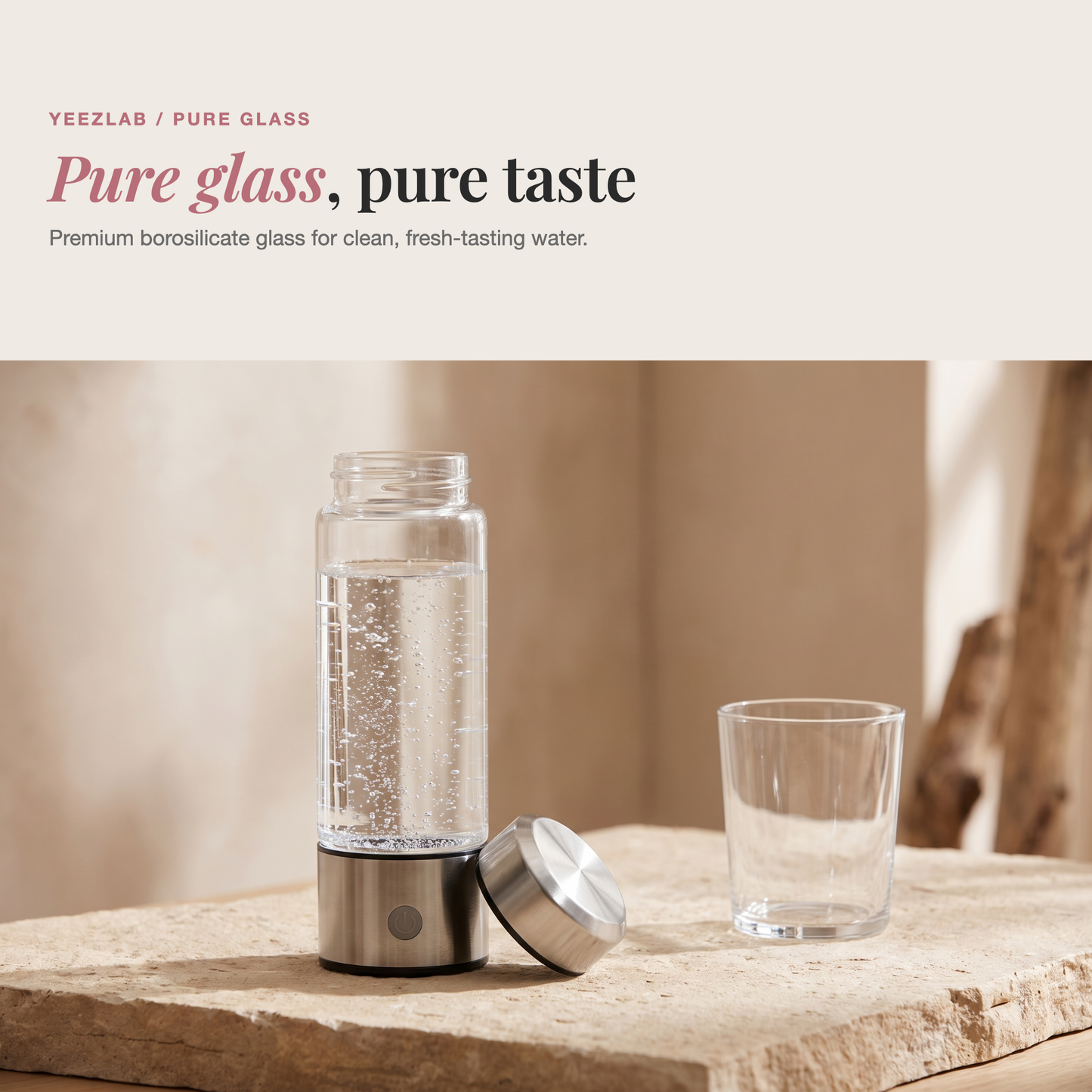 YeezLab™ Hydrogen Water Bottle – Elevate Your Hydration with Antioxidant-Rich Water