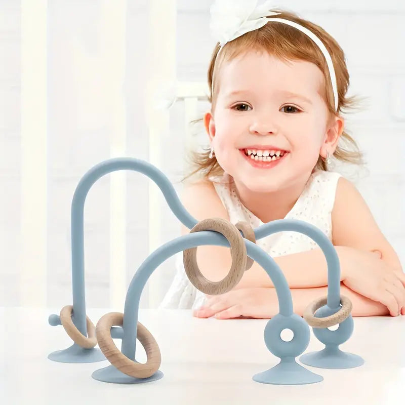 Natural Teething Toy for Sore Gums Relief