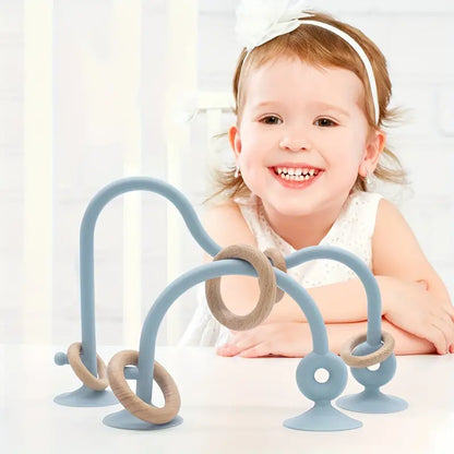 Natural Teething Toy for Sore Gums Relief