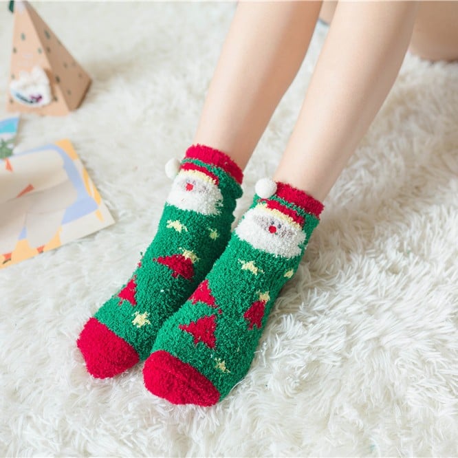 Cozy Christmas Socks Gift Set