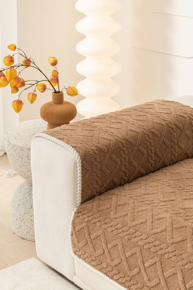 Fits Most | Simple One-Piece Couch Cover