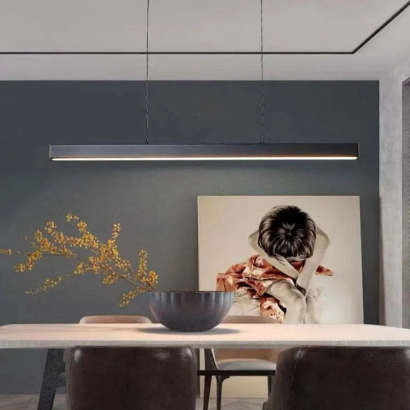 Sleek Pendant Light Fixtures Simple Style