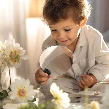 Hands-Free Reading Lamp with 5X Magnifying Lens