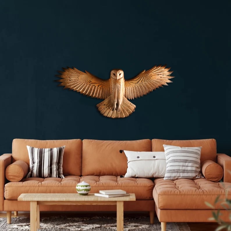 Unique Owl Artistic Wall Decor