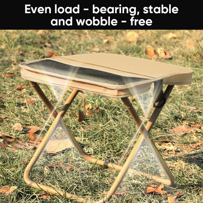 Compact Folding Hiking Backpack Stool