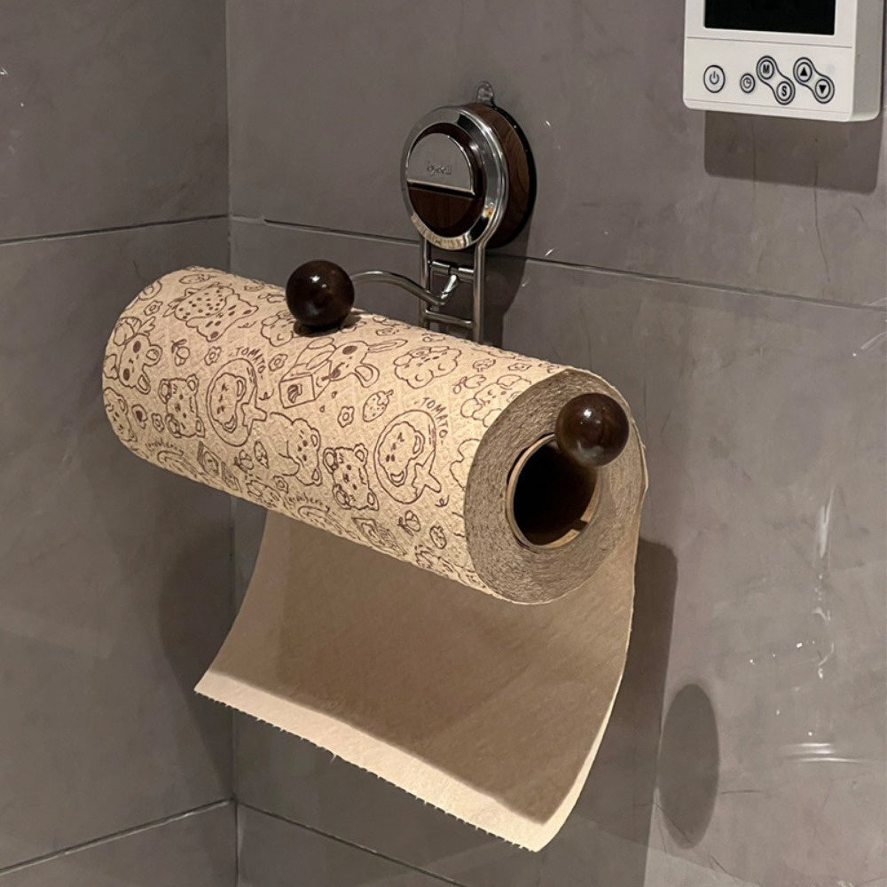 Stick On Stainless Steel Paper Towel Holder