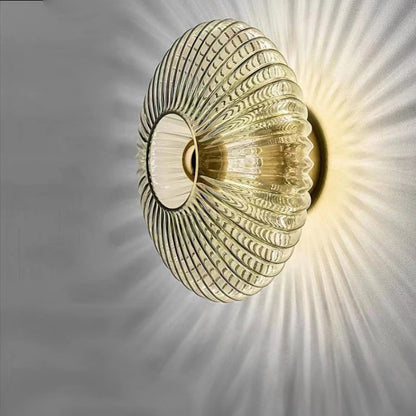 Sleek Glass Wall Lamp for Modern Home Lighting
