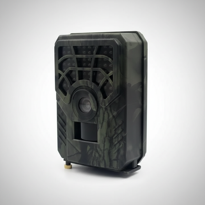 Camouflage wildlife camera with infrared night vision