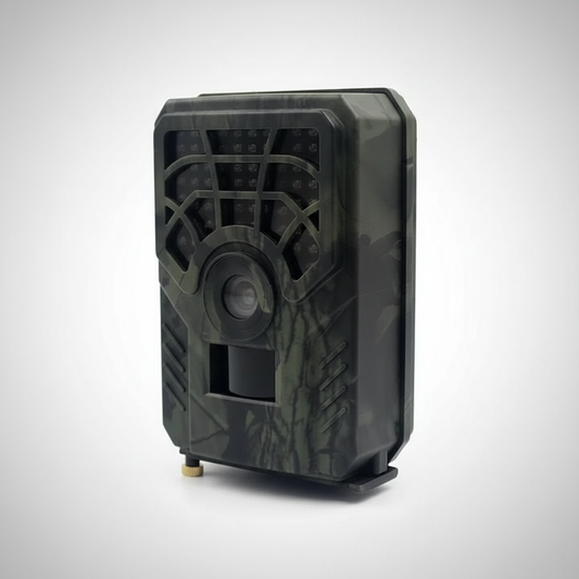 Camouflage wildlife camera with infrared night vision