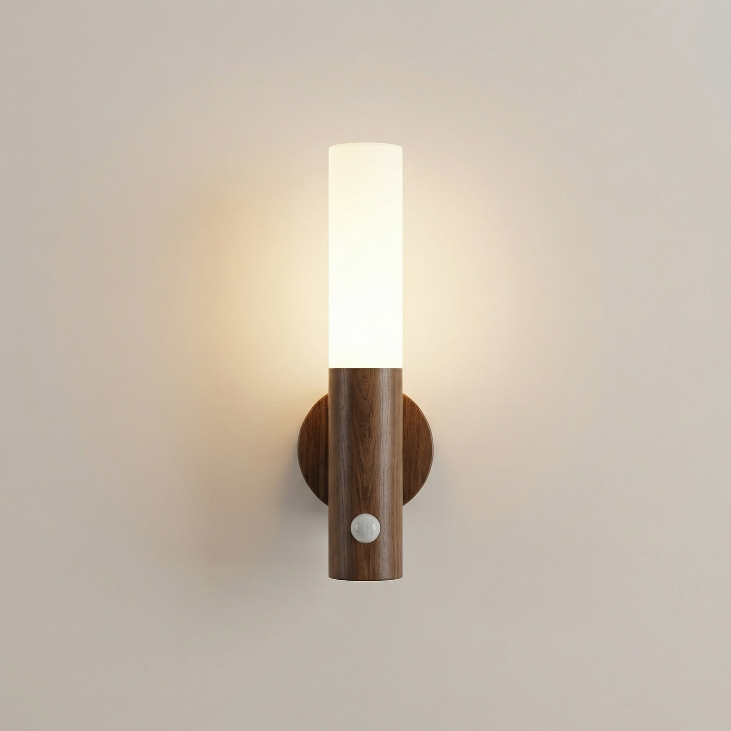 Plug-in motion sensor night light for bedroom