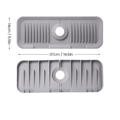 Waterproof Kitchen Sink Faucet Splash Mat