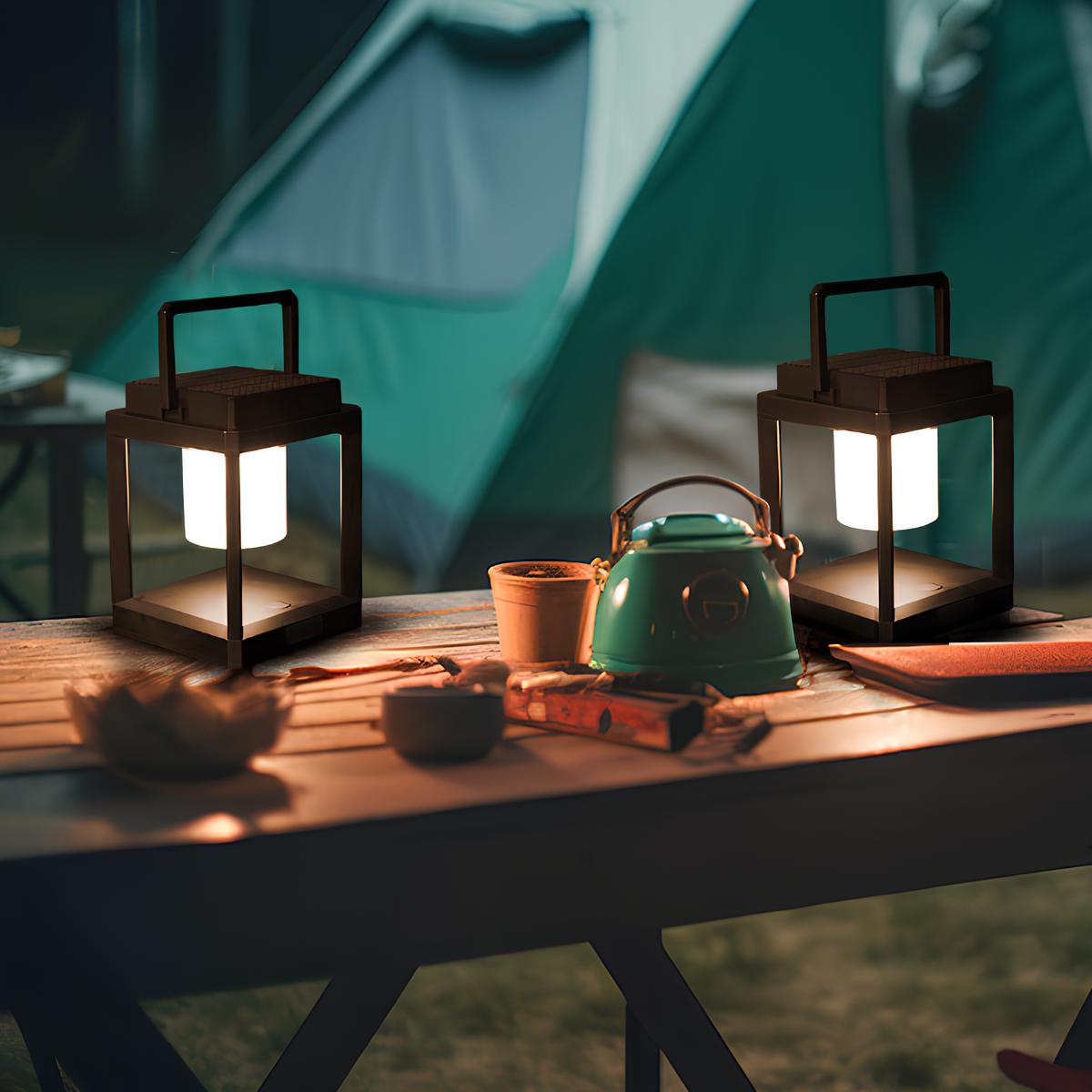 Waterproof Portable Solar Powered Lamp