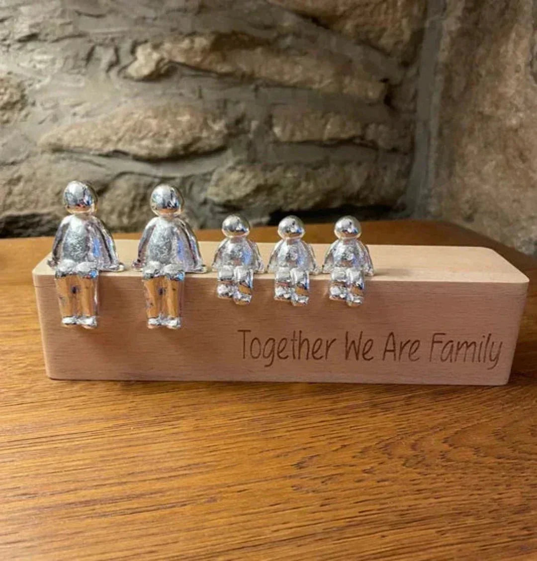 Heartfelt Family Love Sculpture