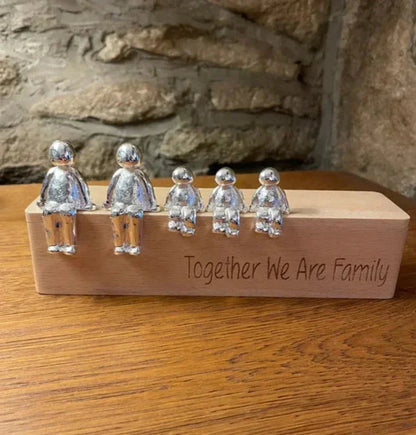 Heartfelt Family Love Sculpture