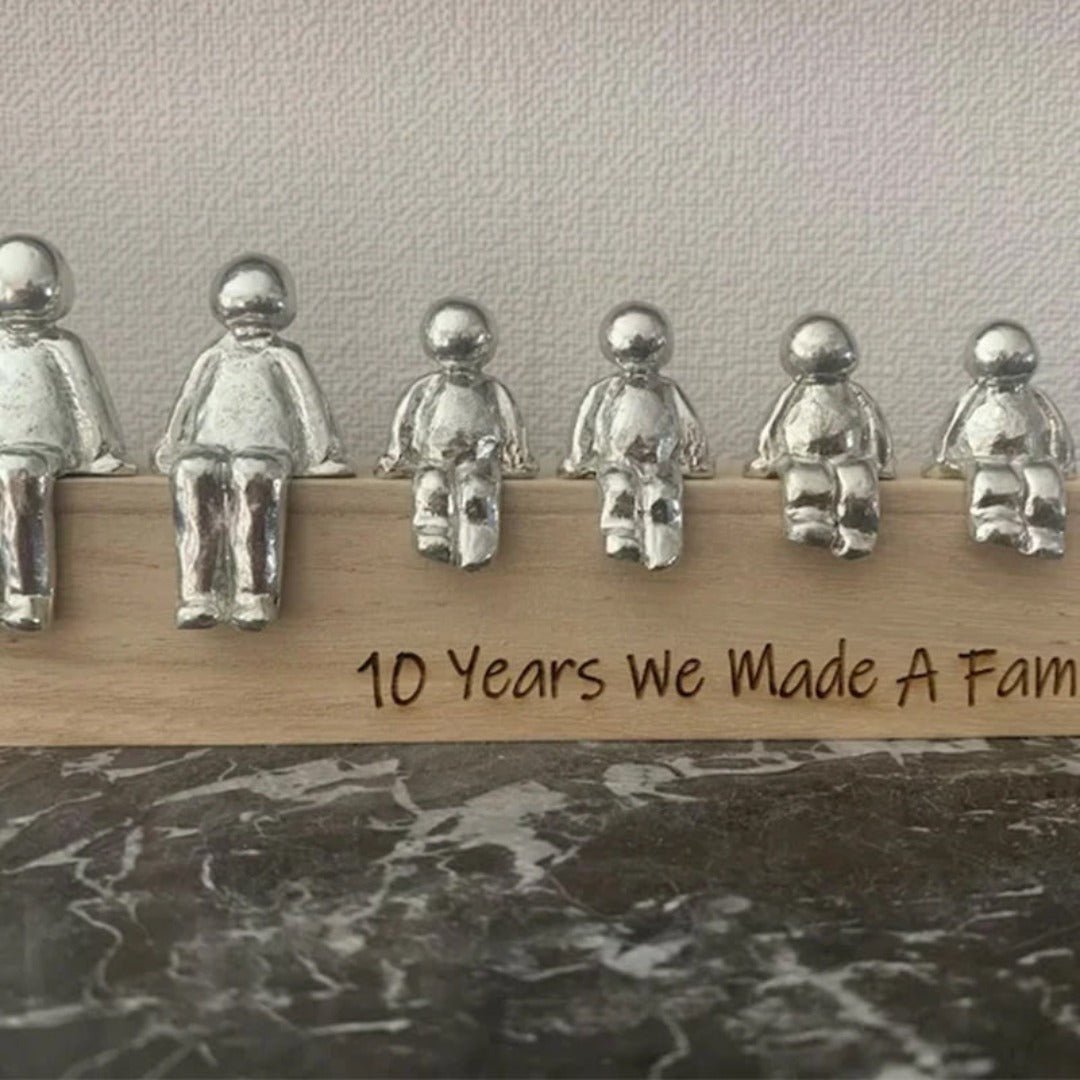 Heartfelt Family Love Sculpture