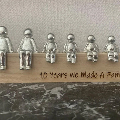 Heartfelt Family Love Sculpture