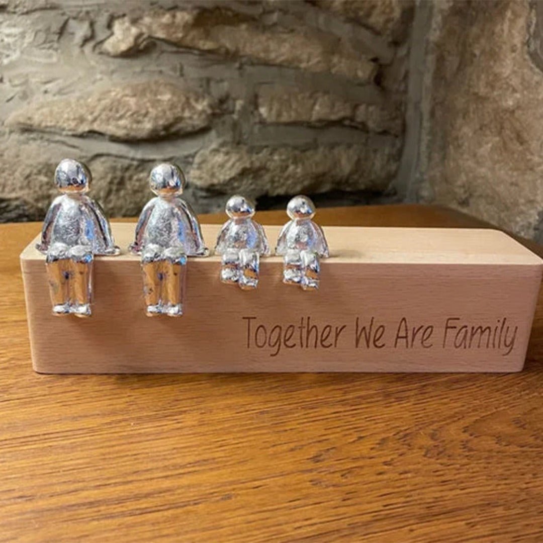 Heartfelt Family Love Sculpture