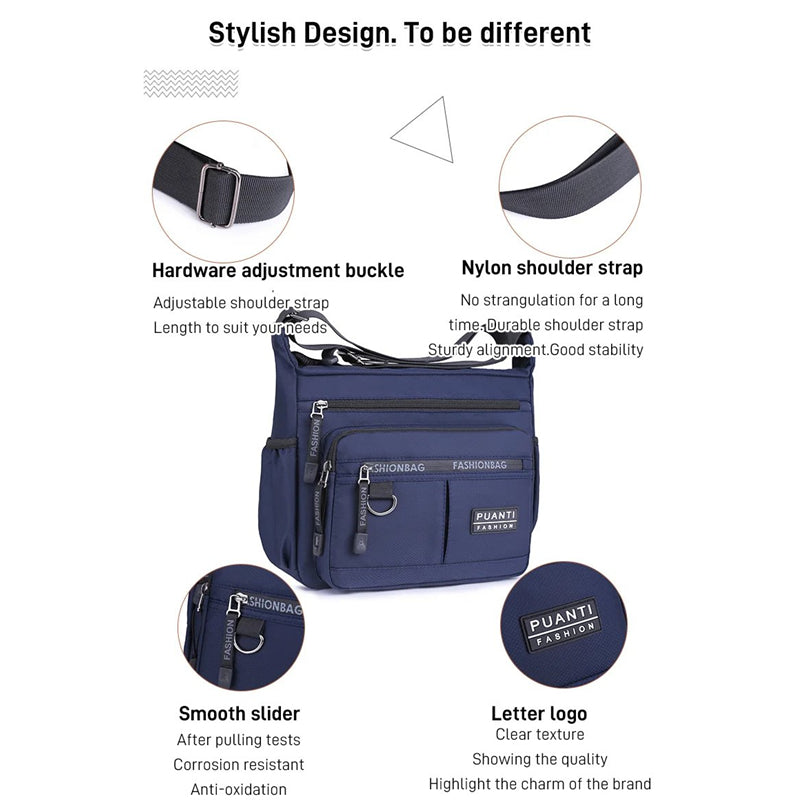 Spacious Multi Compartment Men's Travel Bag