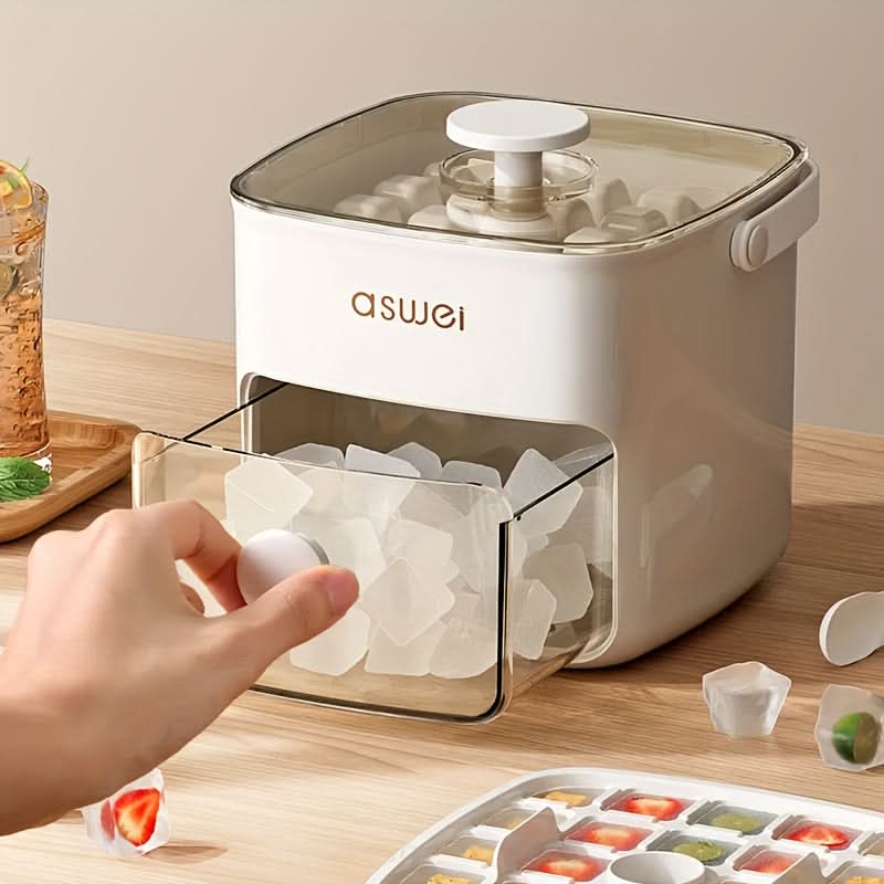 Compact Automatic Ice Cube Maker Machine