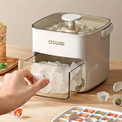 Compact Automatic Ice Cube Maker Machine